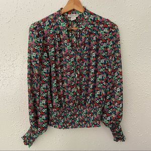 LIKE NEW Rachel Zoe Blouse | XS | Floral | Womens | Shirt | Long Sleeve | Spring
